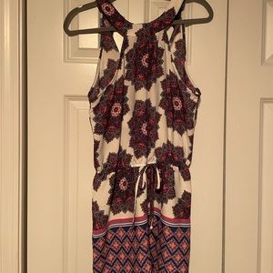 Colorful summer romper